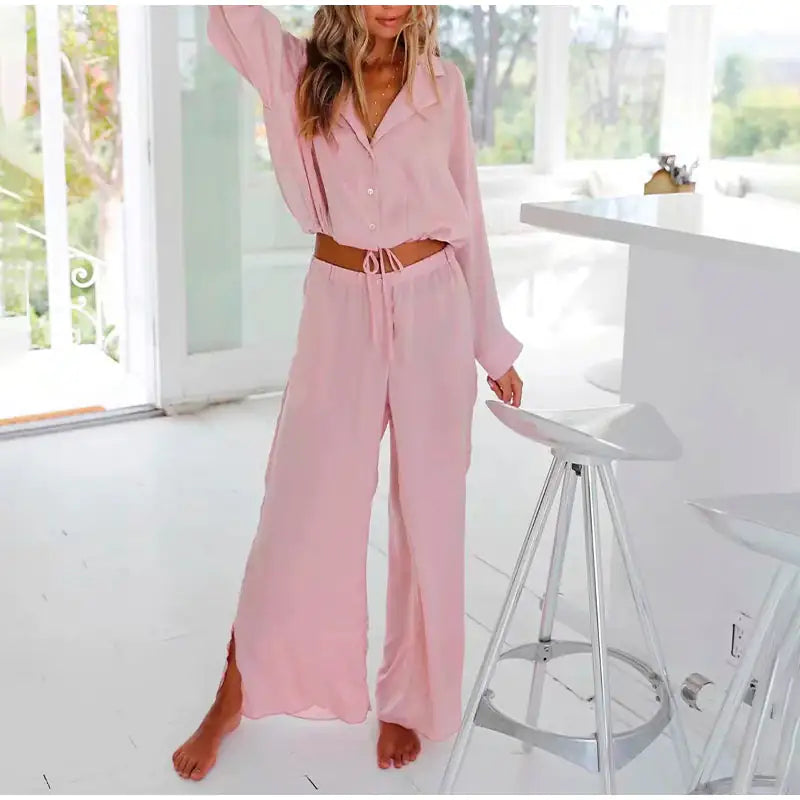 Loose Fit Pajama Set - Puritific