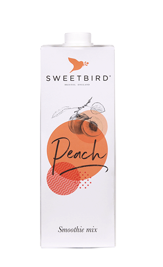 Sweetbird Smoothies - Peach - 8 x 1 L Case - Vegan - Canadian Distribution-0