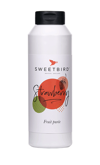 Sweetbird Purees - Strawberry - 6 x 1 L Case - Vegan - Canadian Distribution-0