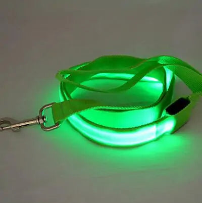 Glow In Dark Dog Leash - Puritific