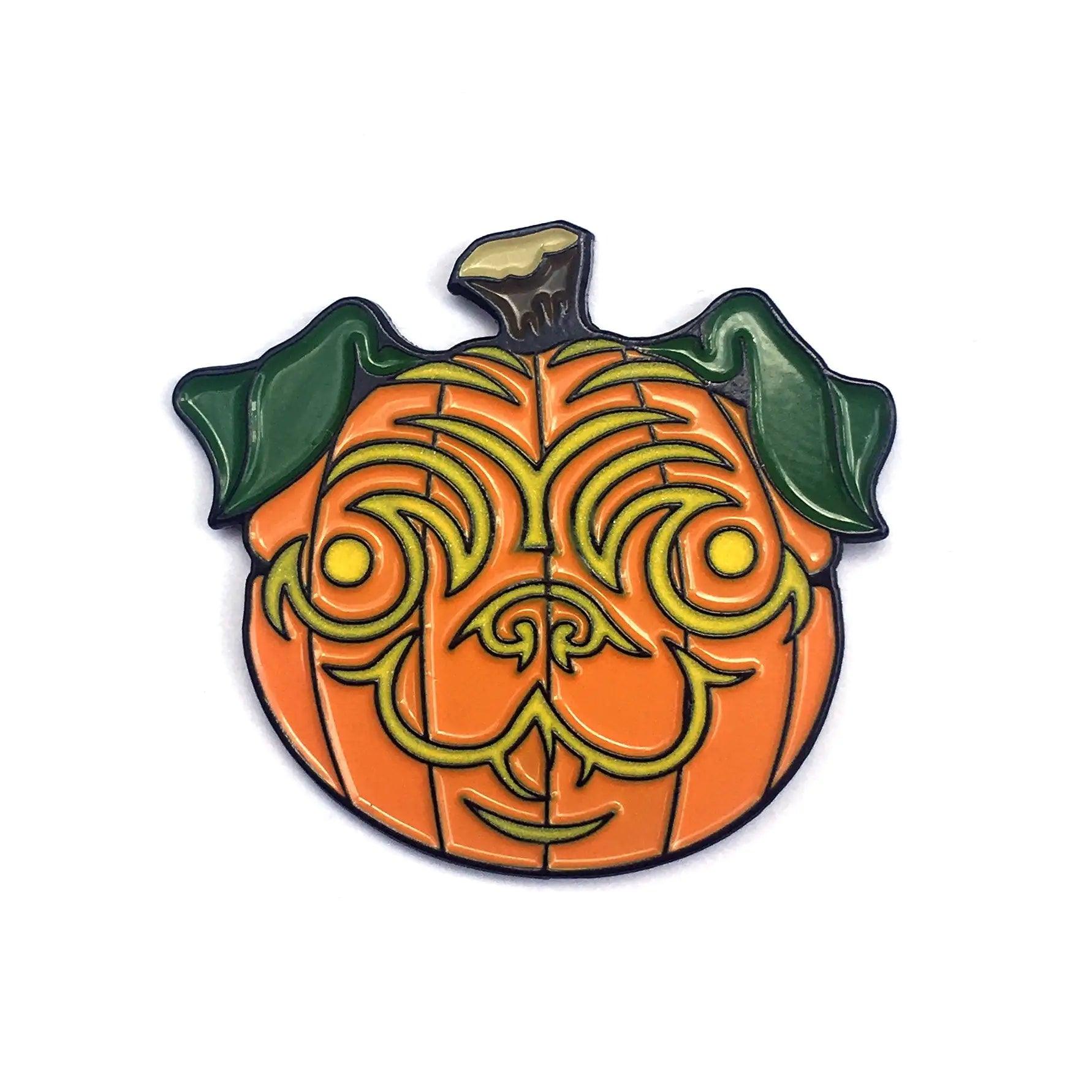 Pumpkin Pug Fridge Magnet - Puritific