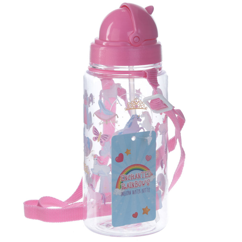 Children's Water Bottle 450ml - Enchanted Rainbows Unicorn BOT09-0