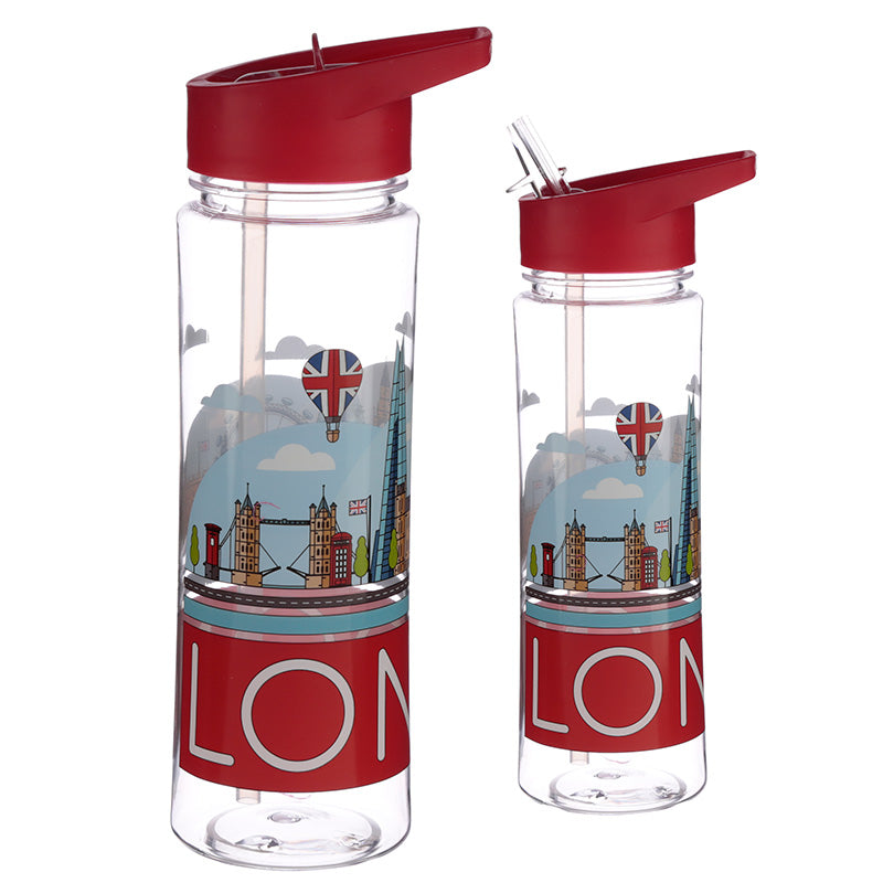 Reusable Water Bottle 550ml - London Panorama BOT37-0