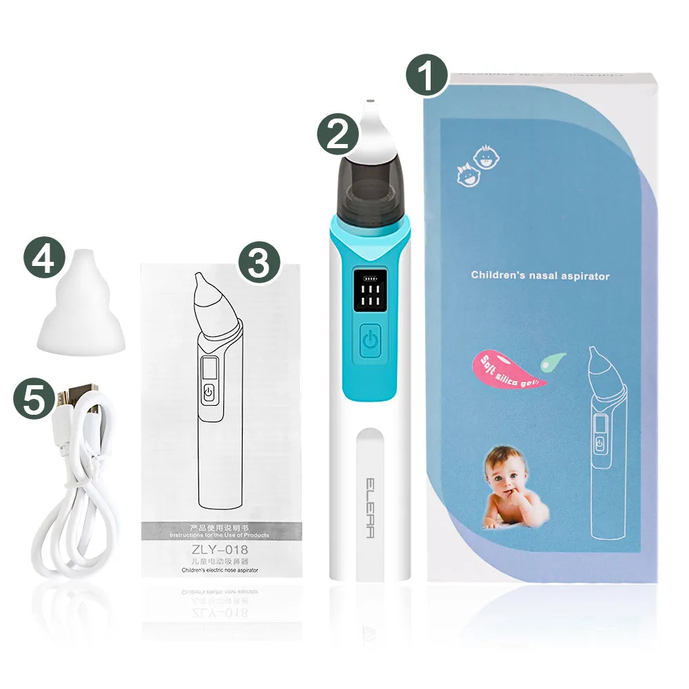 Rechargeable Baby Nose Cleaner - Puritific