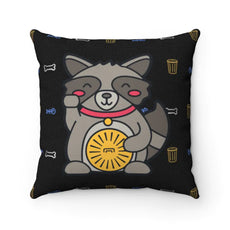 Lucky Raccoon Pillow Case - Puritific