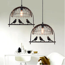 Bird Cage Ceiling Industrial Chandelier Loft Pendant Light With FREE Bulb~2256-0