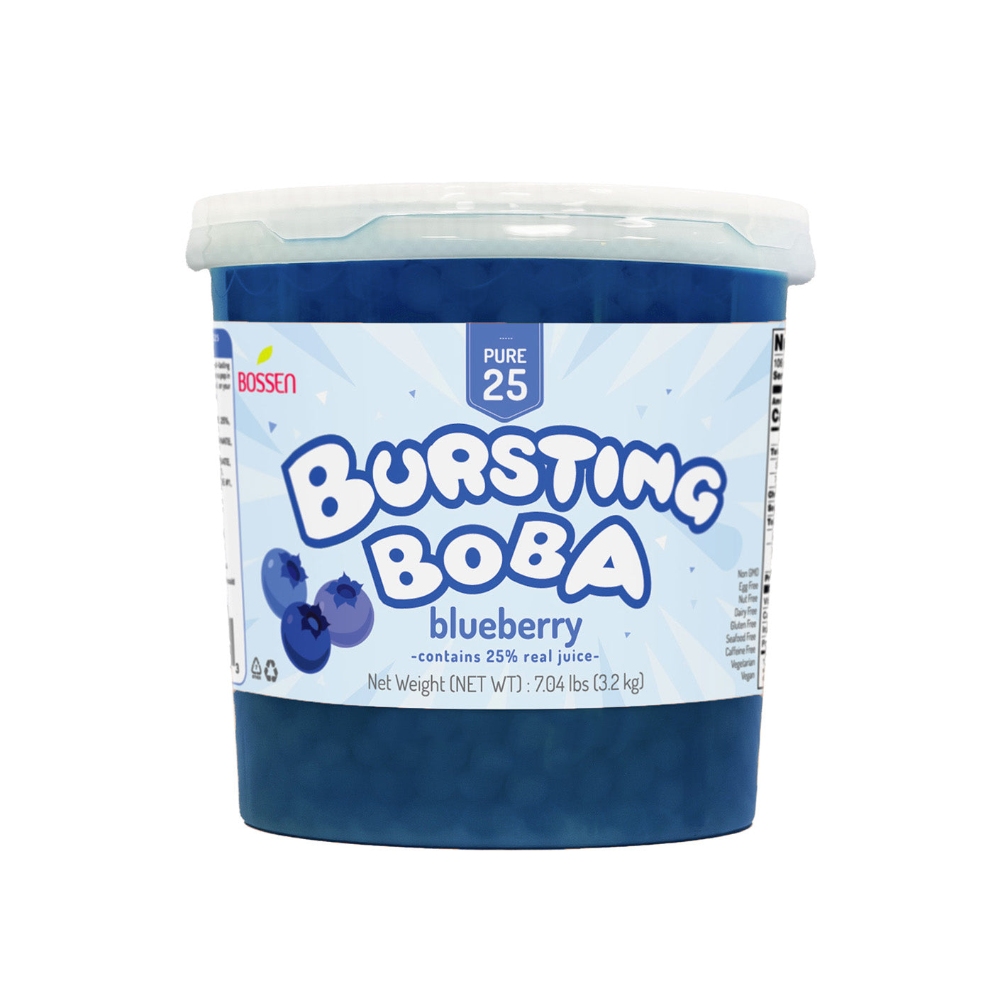 Blueberry Bursting Boba Pure25 - Popping Boba - Bossen - Canada-0