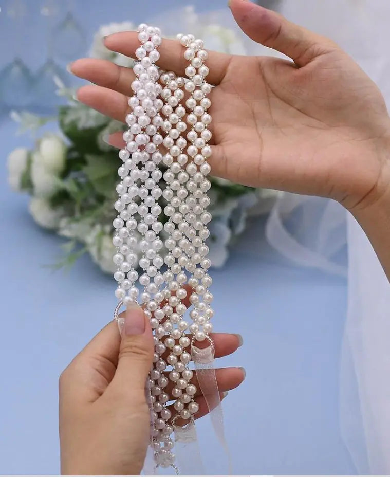 Pearl Bridal Belt - Puritific