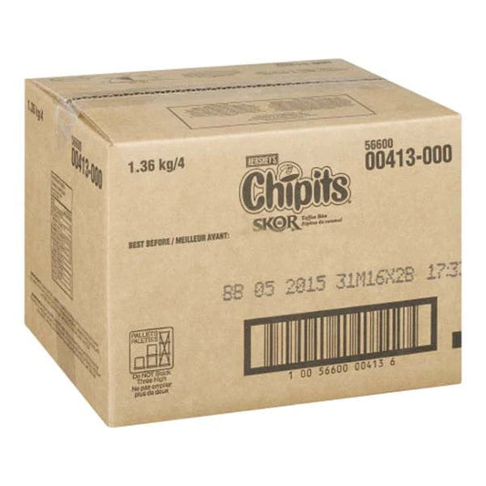 CHIPITS SKOR - Toffee Bits - Hersheys - 4 x 1.3KG-1