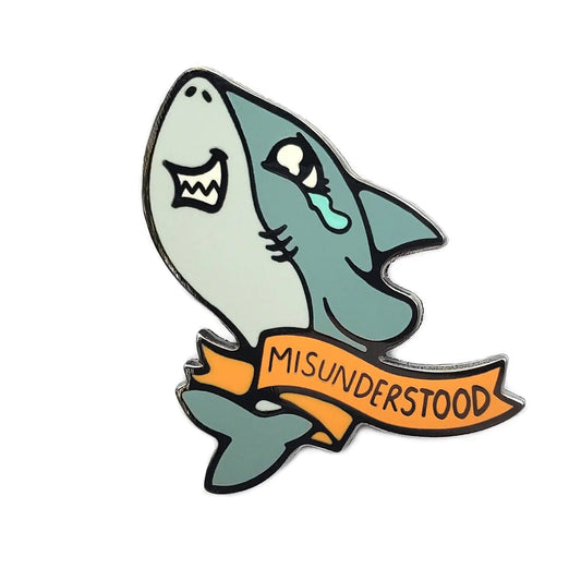 Misunderstood Shark Golf Ball Marker - Puritific