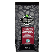 Club Coffee Craft Roasters | 100% Colombian | Light Dark Whole Bean Coffee | Case of 8 x 2 Pound Bags-0