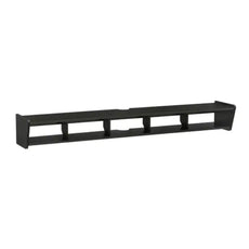 Modern Wall-Mounted Floating TV Stand Solid Black