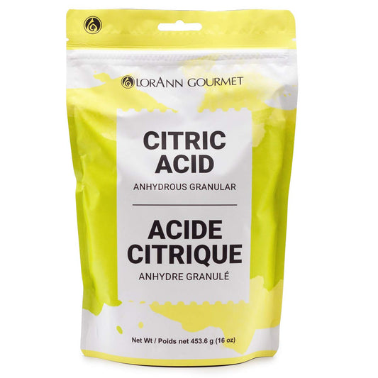 Citric Acid (Anhydrous Granular) - Specialty Ingredients - 16 oz. Bag-0