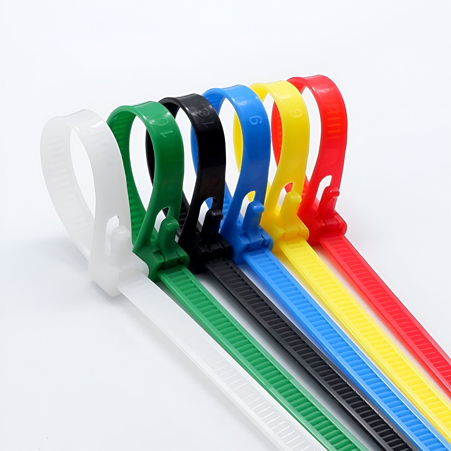 Zip Ties Releasable Heavy Duty Reusable Cable Ties Wraps ~5362-2