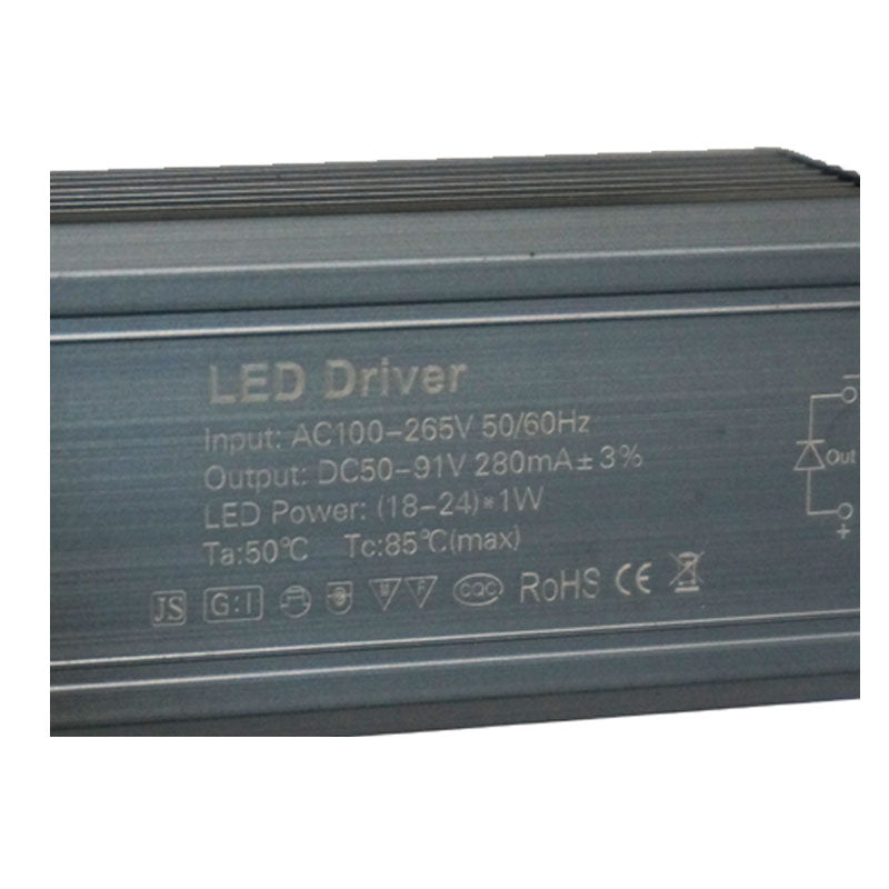 DC 50-91V 18-24W 280mAmp Constant Current LED Transformer~3290-1