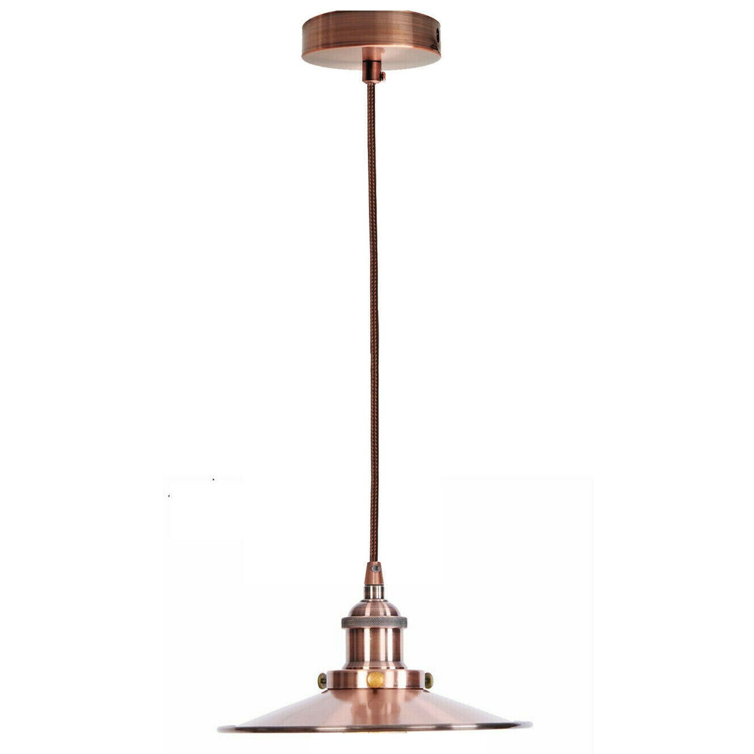 Vintage Industrial Metal Ceiling Pendant Light Shade Modern Hanging Retro Light~2166-6