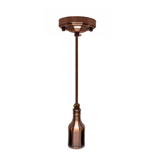 Copper E27 Metal Bulb Holder Pendant Light~3142-0