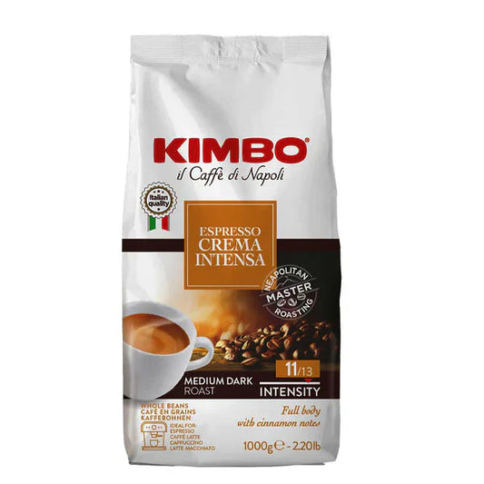 Crema Intensa Beans - 6 x 1KG - Kimbo Coffee Canada-0