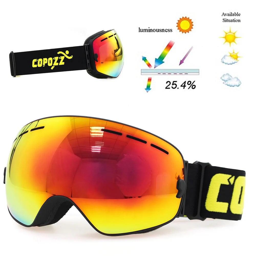 Anti-Fog Ski Goggles - Puritific