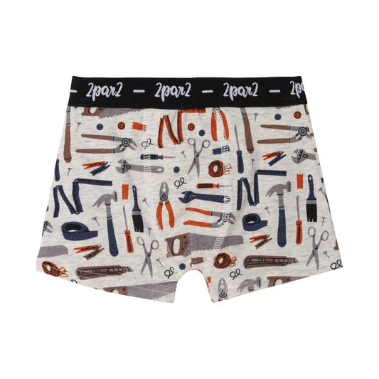 Printed Boxer Short Off White Tools-0