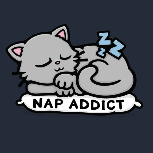 Nap Addict Cat Shirt - Puritific