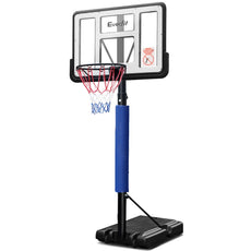 Everfit 3.05M Basketball Hoop Stand System Ring Portable Net Height Adjustable Blue-0