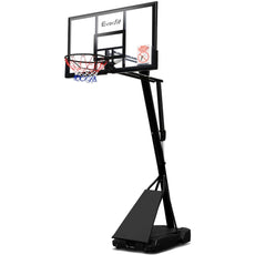 Everfit Pro Portable Basketball Stand System Ring Hoop Net Height Adjustable 3.05M-0