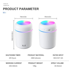 Colorful Cup Humidifier Mini Aroma Diffuser With Cool Mist - Puritific