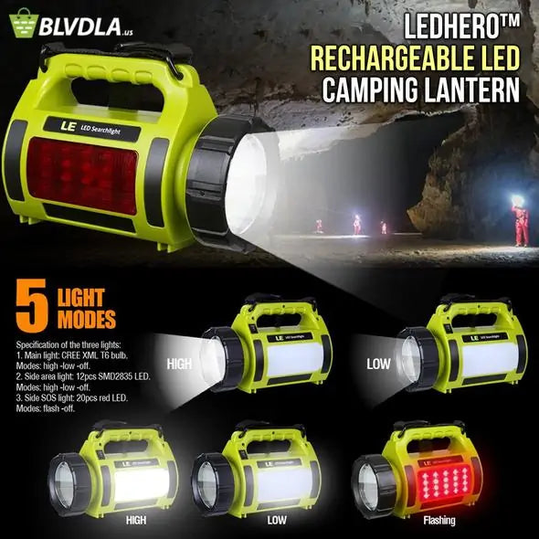 Rechargeable LED Camping Lantern - Puritific