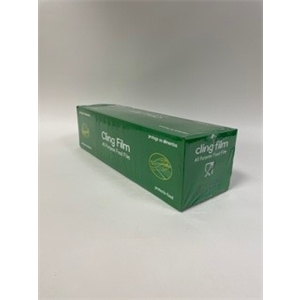 SOMI FILM1830MTG, Film Wrap 18inch x 3000ft, Cutter Green Box PVC,  9.75LBS, CLEAR, 1 PER PACK-0