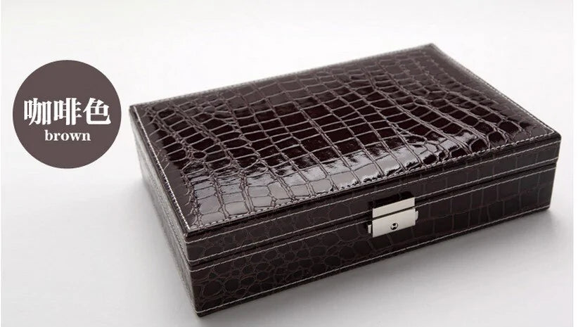 Cosmetic Leather Jewelry Box - Puritific