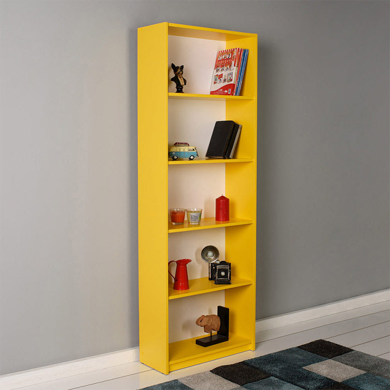 Bookcase CARMELLA Yellow-1