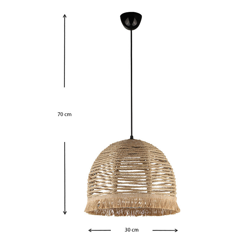 Ceiling Lamp IGLU Natural 30x30x70cm-2