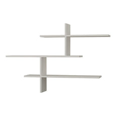 Wall Shelf AGATHA White 123x22x80cm-0