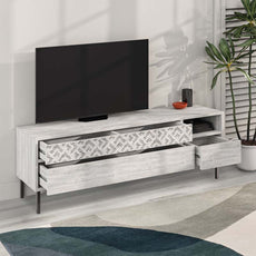 TV Stand MUSTER Ancient White 144,6x35,6x48,4cm-2