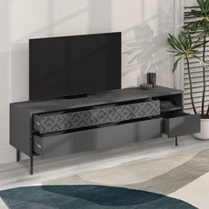 TV Stand MUSTER Anthracite 144,6x35,6x48,4cm-2