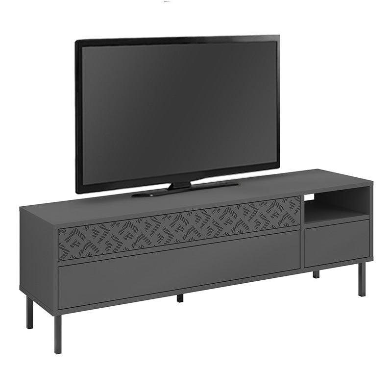 TV Stand MUSTER Anthracite 144,6x35,6x48,4cm-0