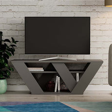 TV Stand WOLLE Anthracite-2