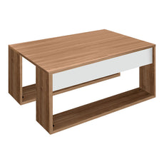 Coffee Table ENYA Walnut 80x60x35cm-0