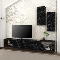 TV Stand MAXIMO Black Marble Effect-1