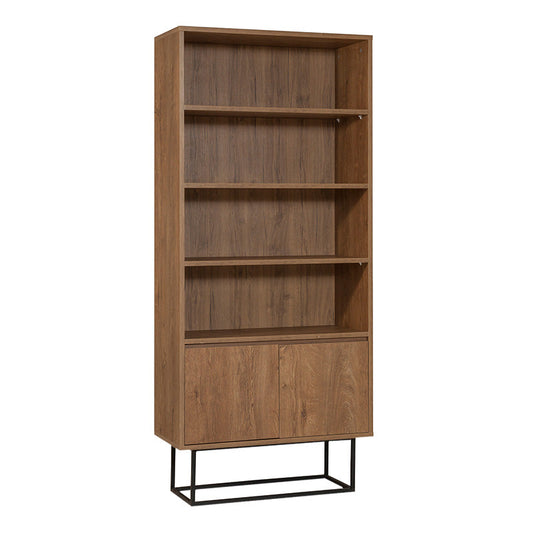 Bookcase RAMIREZ Walnut 80x36x182cm-0