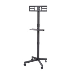 Metal Mobile TV Stand On Wheels