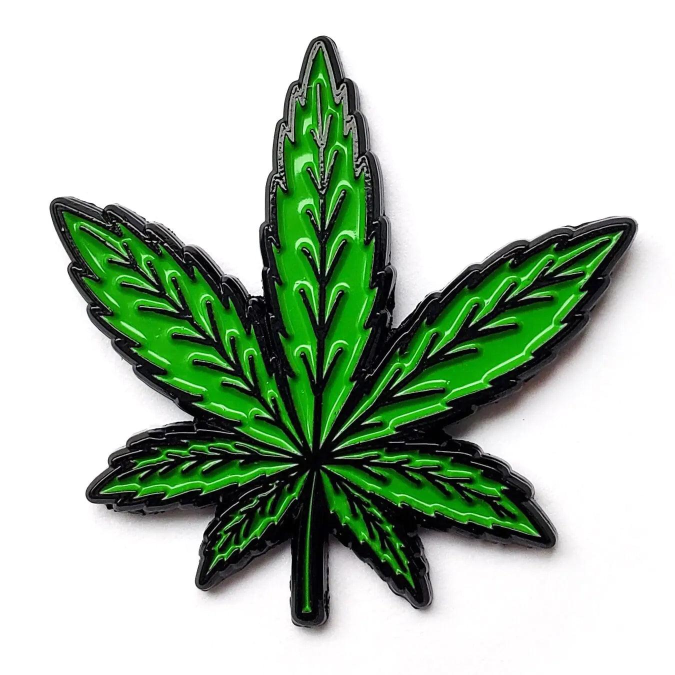 Weed Leaf Fridge Magnet - Puritific