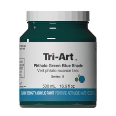 Tri-Art High Viscosity - Phthalo Green Blue Shade-4