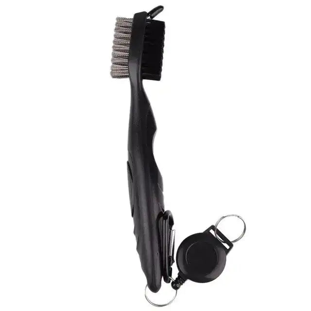 Golf Cleaning Brush For Club With Carabiner Groove Sharpene - Puritific