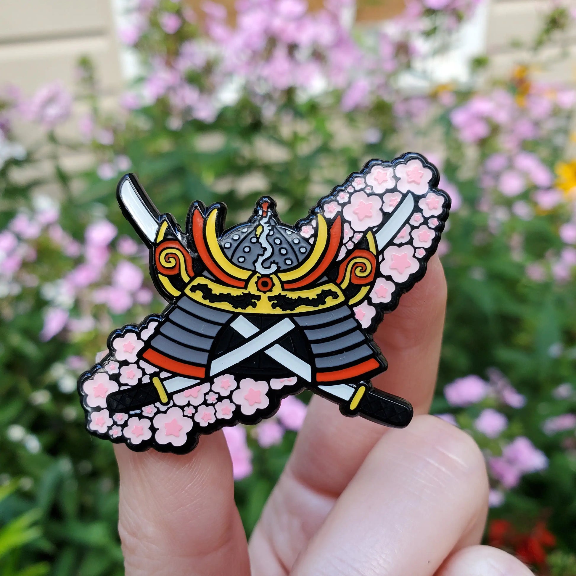 Sakura Samurai Pin - Puritific