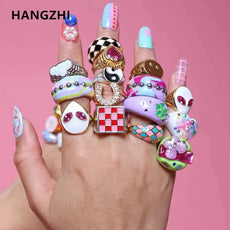 Colorful Sweet Trendy Ring - Puritific