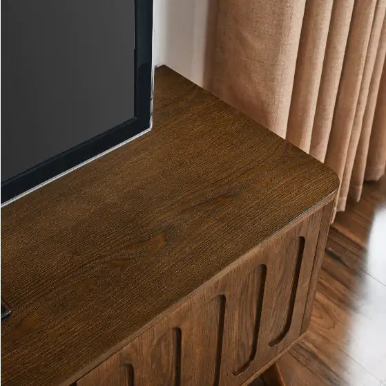 Medieval Modern Solid Wood TV Stand