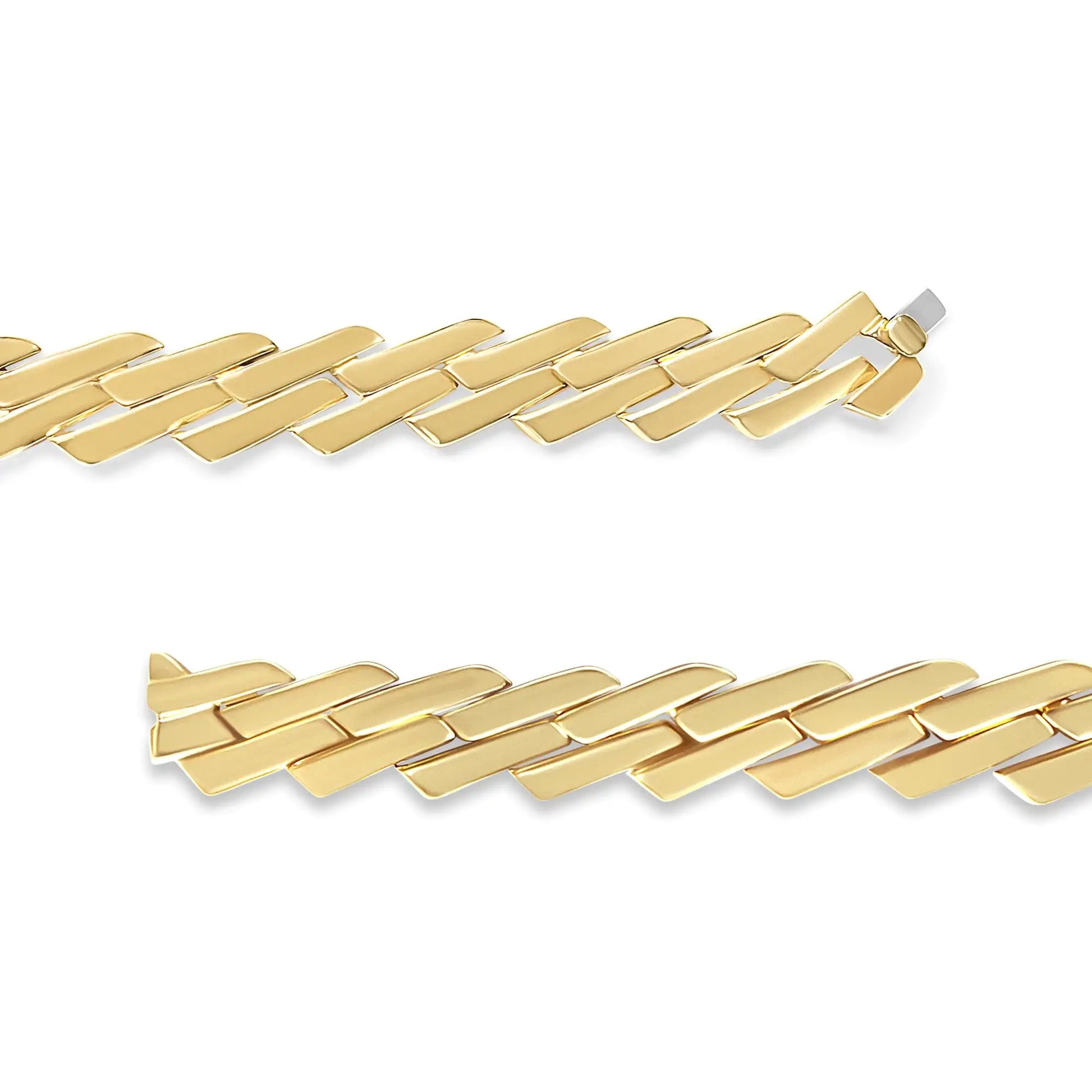 14k Yellow Gold 2 3/4 Cttw Pave Diamond Miami Cuban Curb Link Chain 16" Necklace (H-I Color, SI1-SI2 Clarity) - Puritific