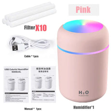 Colorful Cup Humidifier Mini Aroma Diffuser With Cool Mist - Puritific